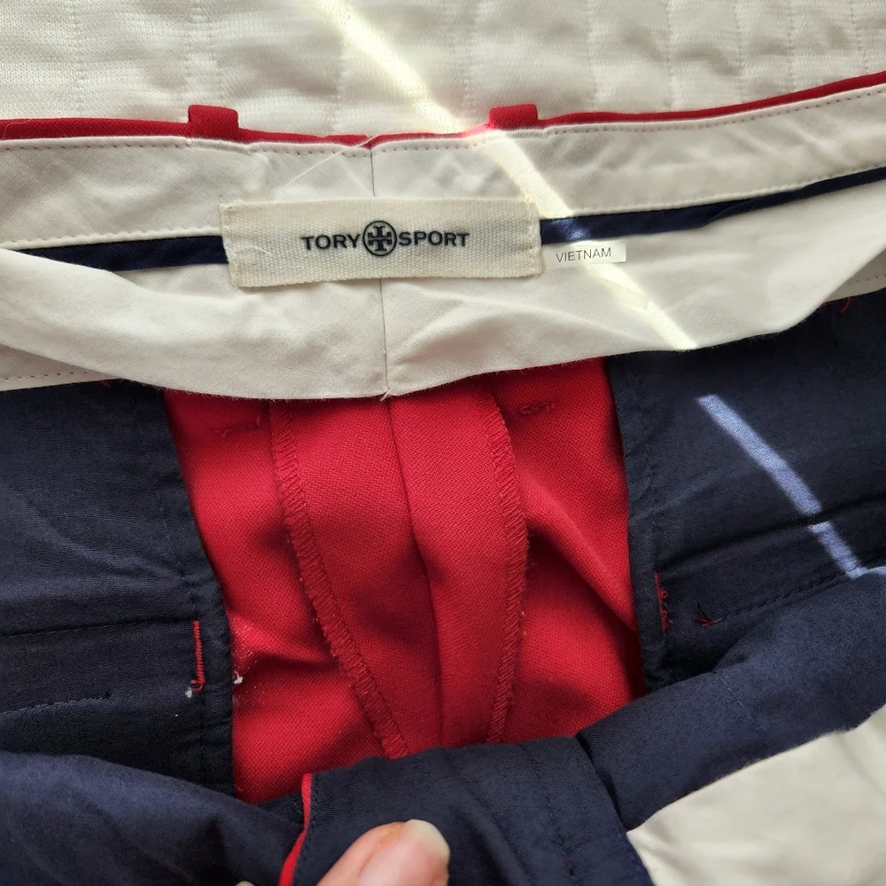 Tory Burch Red Pants
